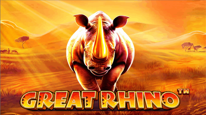 Great Rhino Gergedanın Peşinde Büyük Kazanç